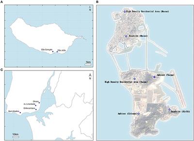 Air Quality Forecast by Statistical Methods: Application to Portugal and Macao